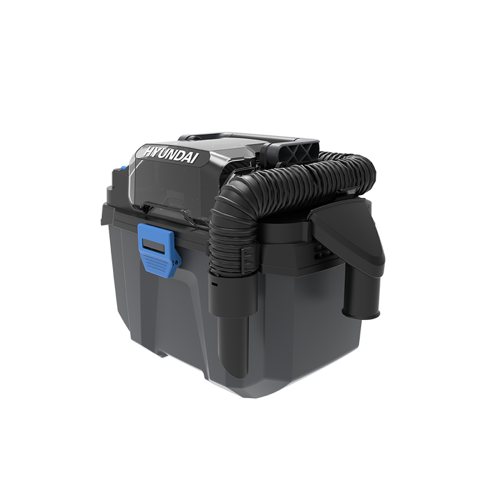 Hyundai 20V Cordless Wet & Dry Vacuum Blower – 10L Tank, HEPA, Compact Toolbox Design – SKIN ONLY (DE20S)