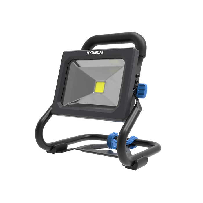 Hyundai 20V LED Work Light – 1600 Lumen, 360° Head, Tripod Mountable, 3-Mode Brightness - SKIN ONLY (WL20S-1600)