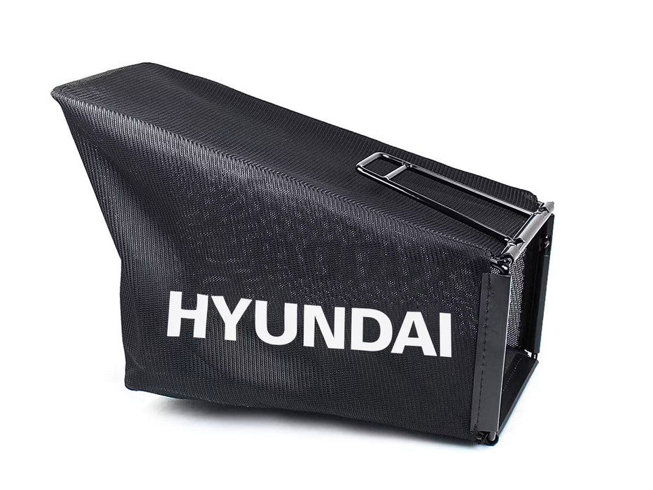 Hyundai 16" Petrol Lawn Mower – Push, 79cc OHV Engine, 6 Cutting Heights, 30L Grass Collector, Easy Start (HYM400)