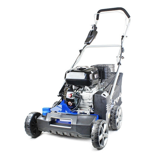 Hyundai Petrol Lawn Scarifier & Aerator 2-in-1 – 212cc Engine, 400mm Width, 45L Catcher (HYSC210)