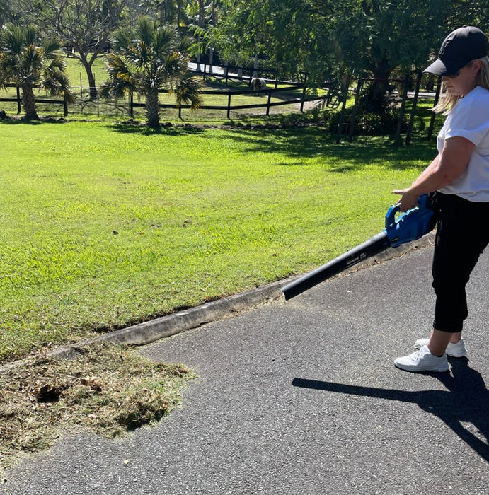 Unleash the Force of the 40V Cordless Battery-Operated Leaf Blower