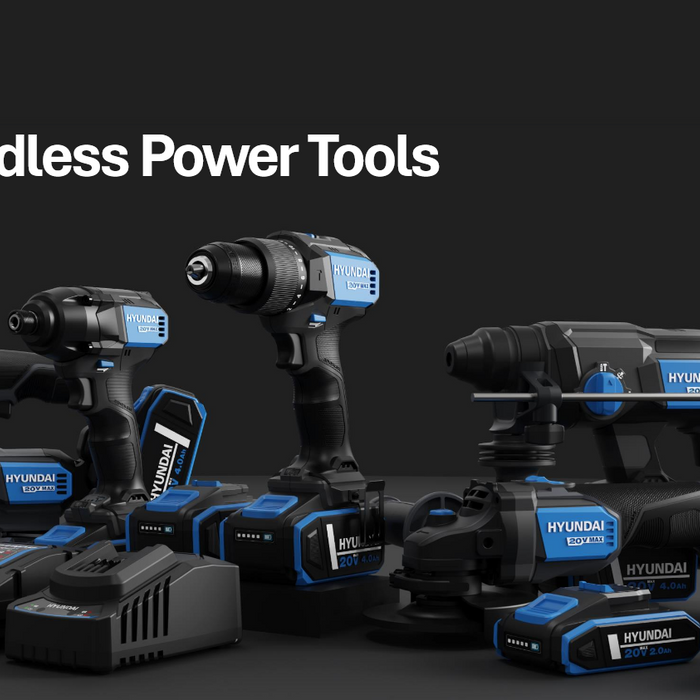 Introducing the New Hyundai 20V Cordless Power Tool Range in Australia