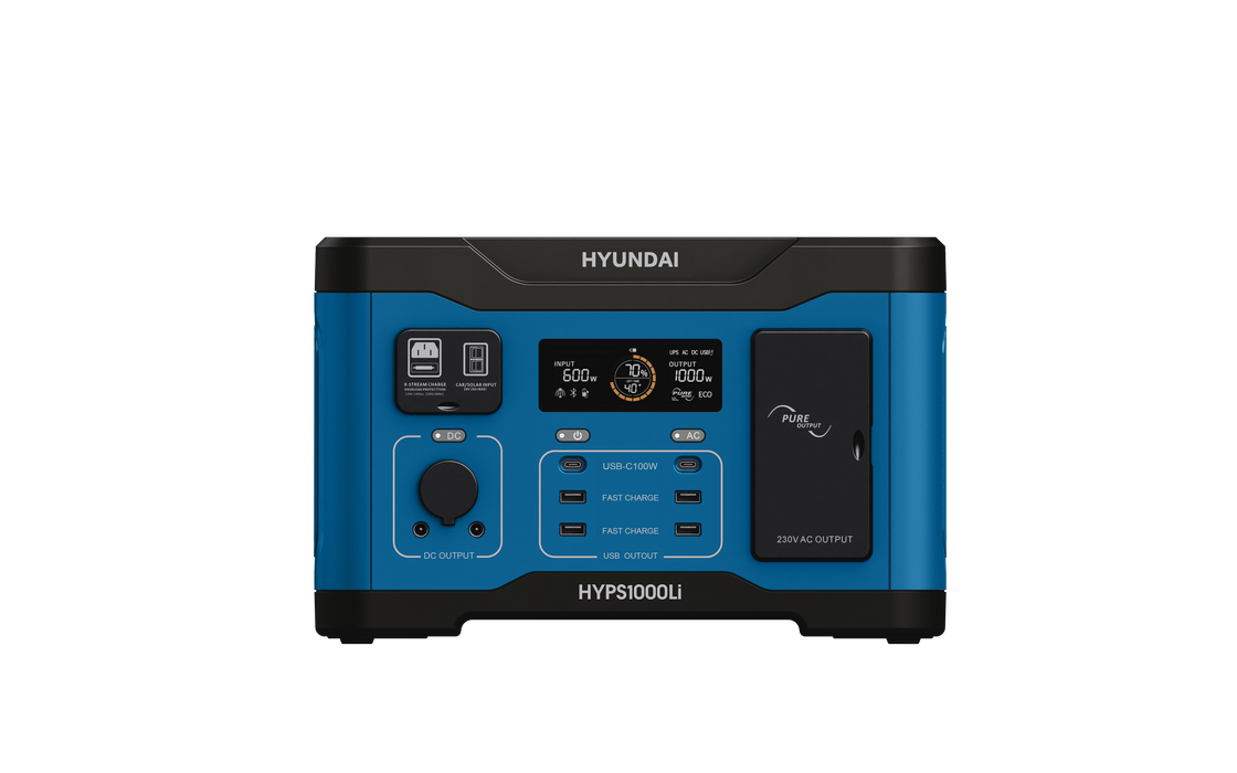 Hyundai Lithium Power Station - 1000W HYPS1000