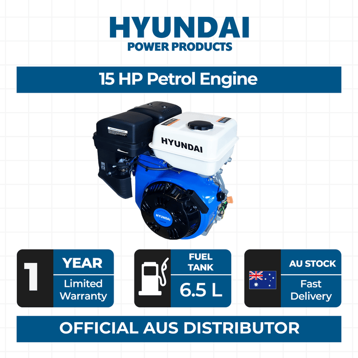 Hyundai 15HP Petrol Engine - HY420E