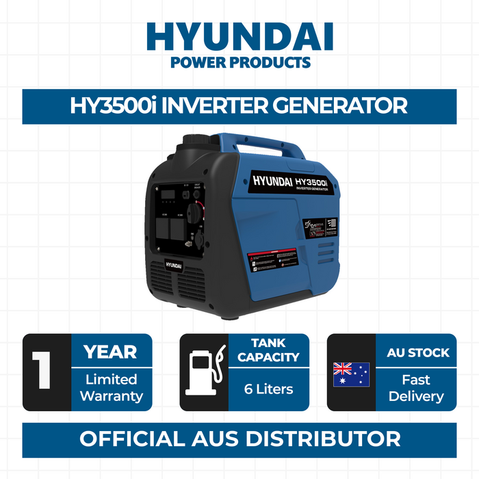 4.3kVA Hyundai HY3500i Inverter - HY3500i