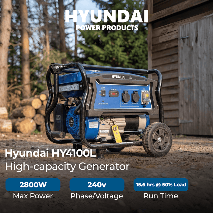 Hyundai HY4100L 4 kVA Portable Generator - HY4100L