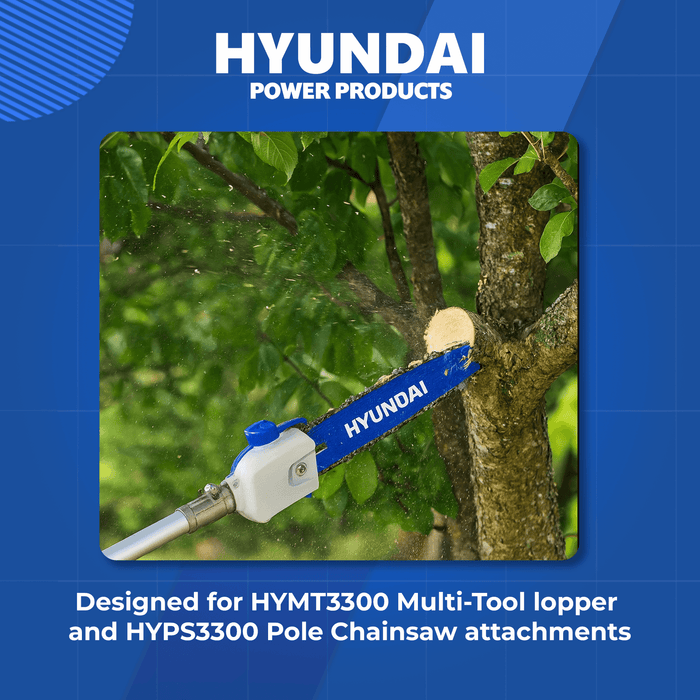 Genuine Hyundai Chainsaw / Lopper Chain for HYMT3300 Multi-Tool & HYPS3300 Pole Chainsaw – 10" Bar