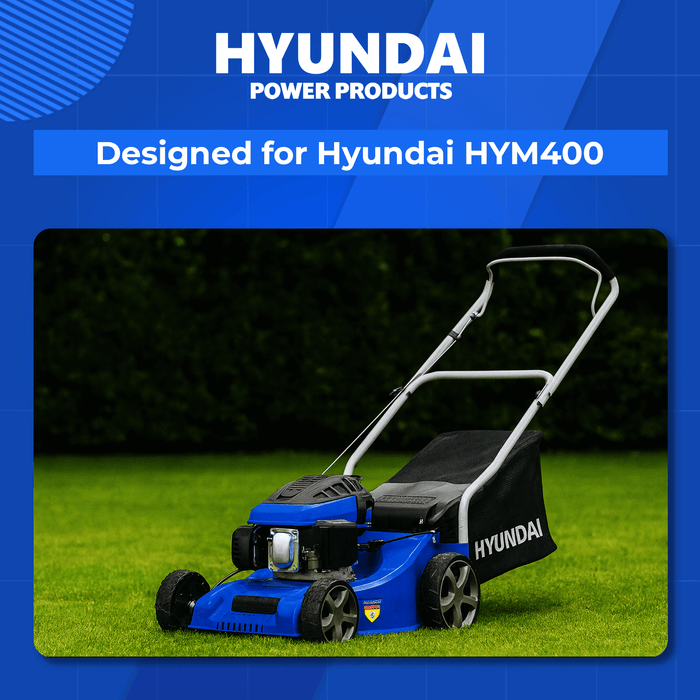 Genuine Hyundai Replacement Cutter Blade for HYM400 16" Petrol Mower – Durable Steel