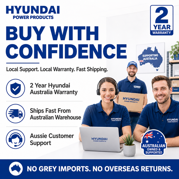 Hyundai 20V Orbital Polisher Full Kit - Random Orbital Buffer Polisher + 2.0Ah Battery & Fast Charger - Car Detailing Kit