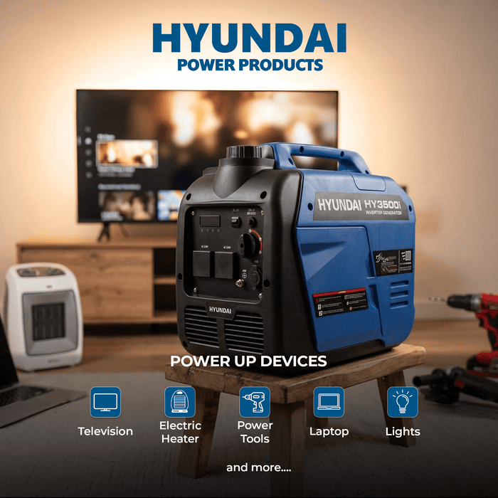 4.3kVA Hyundai HY3500i Inverter - HY3500i