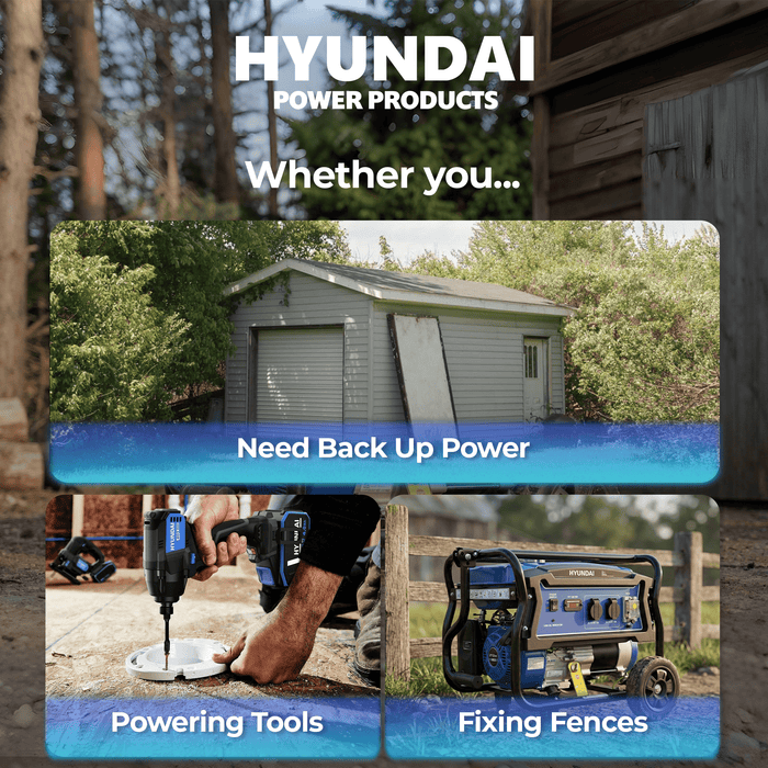 Hyundai HY4100L 4 kVA Portable Generator - HY4100L