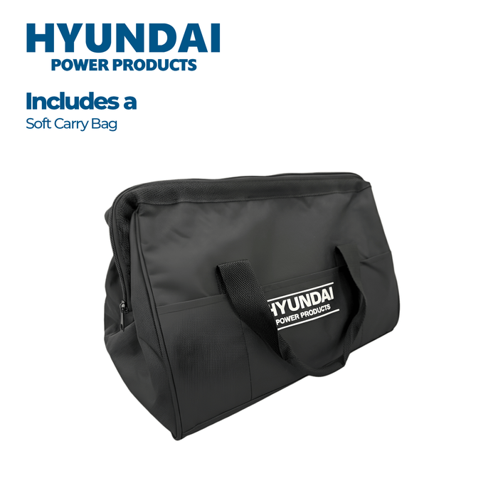 Hyundai Power 2 Piece Kit - Impact Driver + Angle Grinder, 2 x Batteries 2Amp & 4Amp + Charger ( HPK102 )