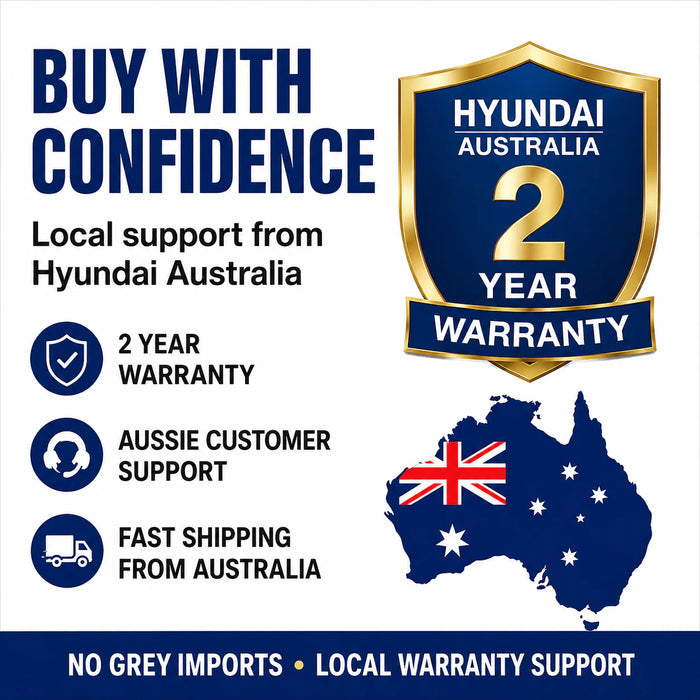 Hyundai 20V Cordless Orbital Sander – 5” Pad, Dust Collection, Variable Speed Control – Skin Only
