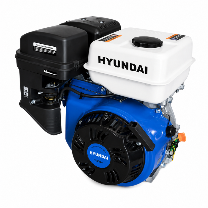 Hyundai 15HP Petrol Engine for Generators, Pressure Washers, Water Pumps, Tillers and More