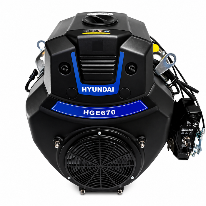Hyundai 23HP Petrol Engine for Generators, Water pumps, Compressor drives or Industrial machinery