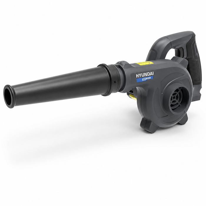 Hyundai 20V Cordless Workshop & Camping Blower – Compact, Lightweight, Single-Hand Use – Skin Only