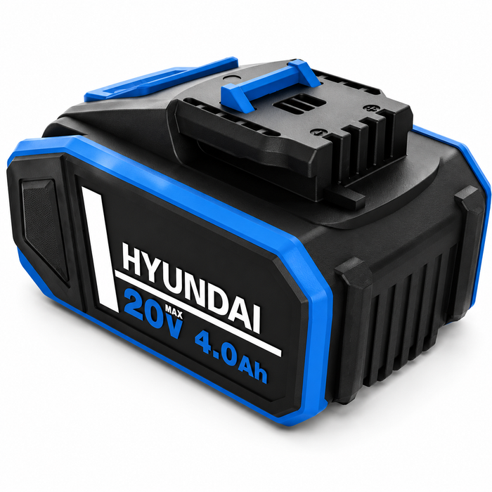 Hyundai 20V 4Ah Lithium-Ion Battery - for Hyundai 20V Cordless Power Tools- Lightweight, Reliable & Compatible