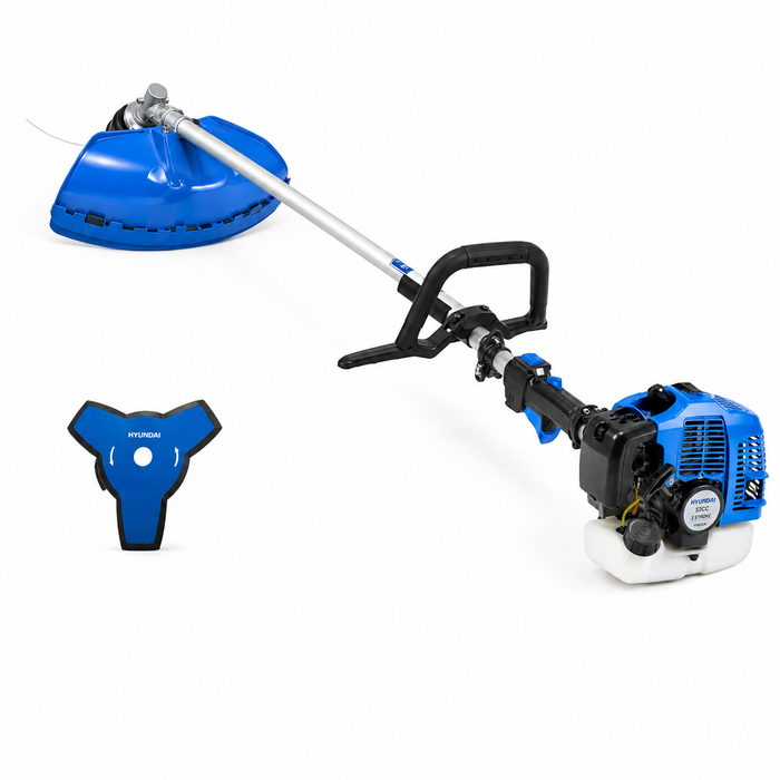 Hyundai 26cc 2-Stroke PETROL BRUSHCUTTER – Lightweight Grass Trimmer with Tap & Go Head (HYBC261)