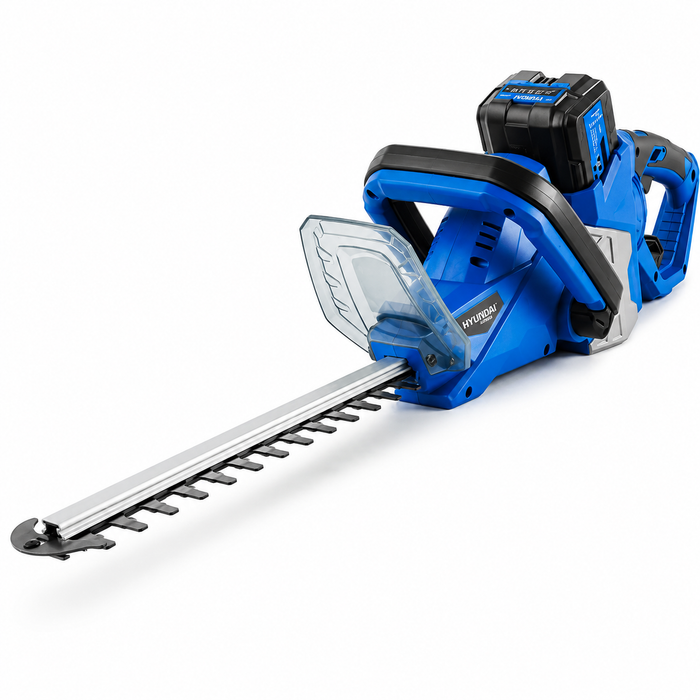 Hyundai 40V CORDLESS HEDGE TRIMMER – 520mm Blade, BRUSHLESS Motor - SKIN ONLY (HYHT40LI)