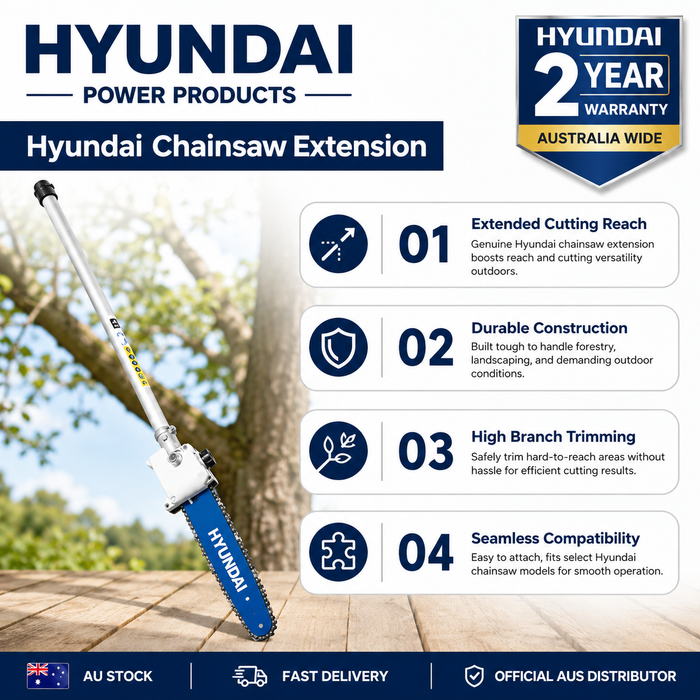 Hyundai Chain Saw Extension – Official Licensed Accessory for Extended Reach and Versatility