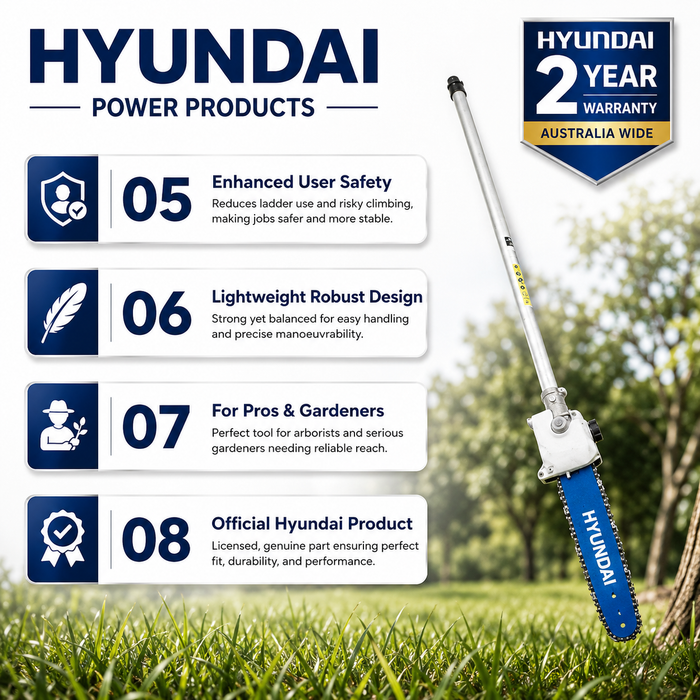 Hyundai Chain Saw Extension – Official Licensed Accessory for Extended Reach and Versatility