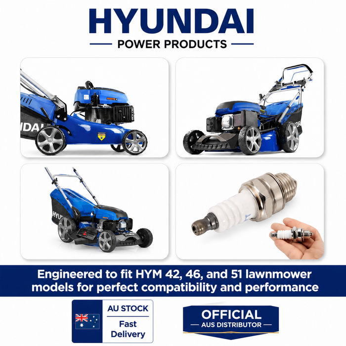 Genuine SPARK PLUG for Hyundai HYM 42, 46, 51 Lawnmowers – Reliable Engine Performance