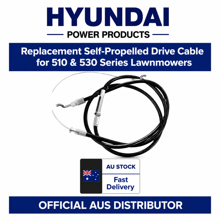 Hyundai Replacement Self-Propelled Drive Cable – Suits 510 & 530 Series Lawnmowers