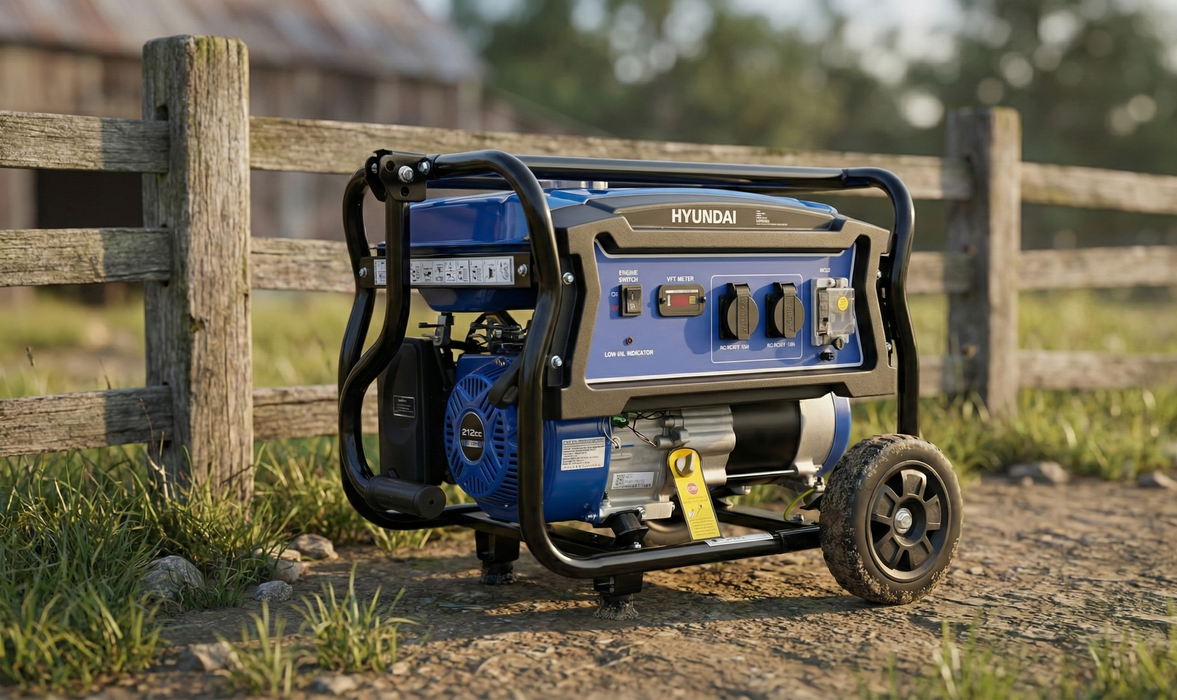 Hyundai HY4100L 4 kVA Portable Generator - HY4100L