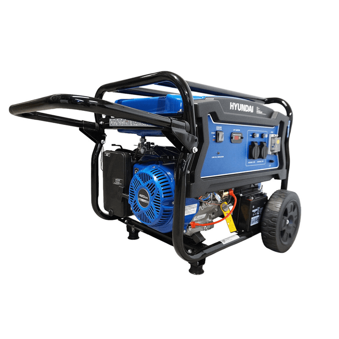 Hyundai 6.8 kVA Portable Petrol Generator — Heavy-Duty Power for Home, Site & Work - HY7000LEK