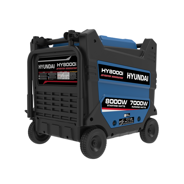 Hyundai 10 kVA Portable Inverter Generator — Heavy-Duty Portable Power, Anywhere - HY8000i