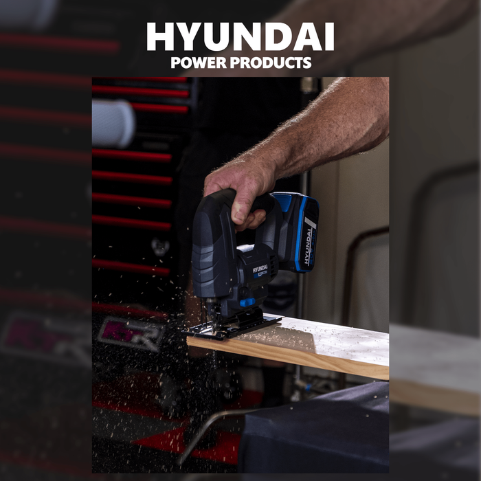 Hyundai Power 3 Piece Kit - Impact Driver, Circular Saw & Jig Saw + 4Amp Battery + Charger